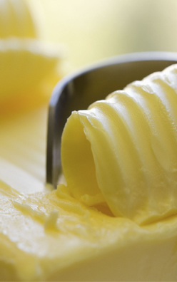 Lipase dans le beurre et la margarine